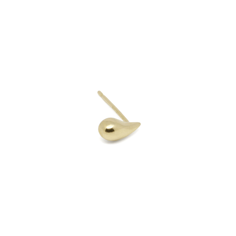 14k Tear Drop Stud